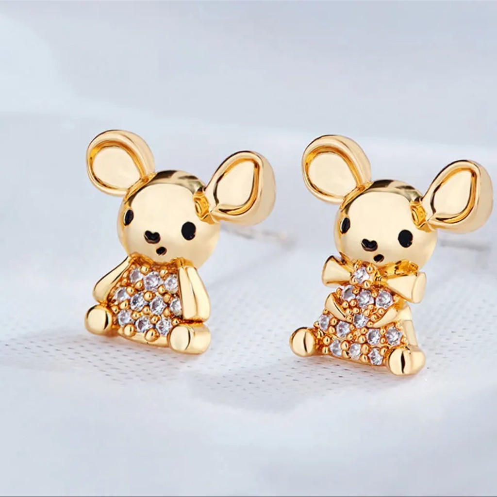 Mouse Earrings